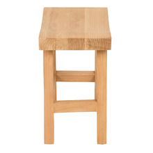 Hina Sungkai Wood Accent Stool